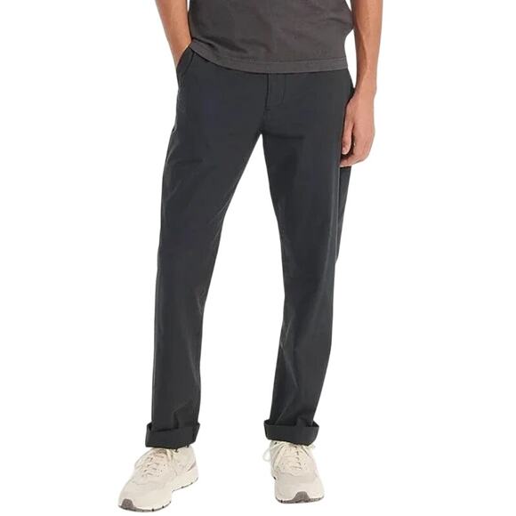 J.Crew 1040 Tech Chino Pants Black 36x34 NWT Athletic Fit Stretch - Picture 1 of 8